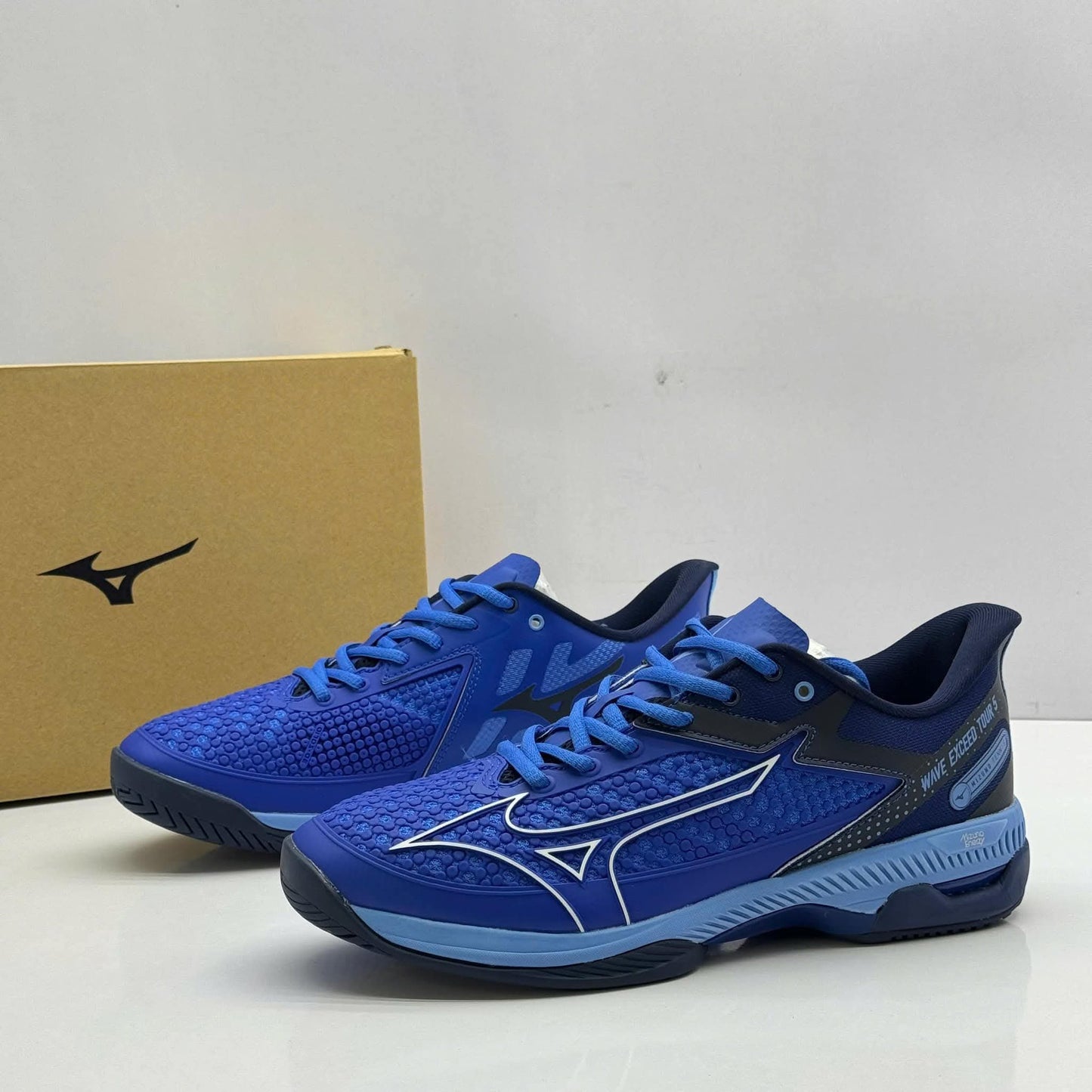 Mizuno Wave Exceed Tour 5 – Men's – Blue/White