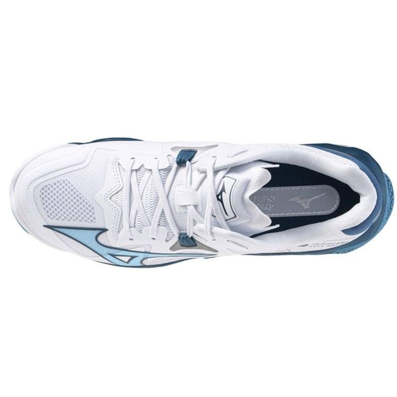 Mizuno Wave Lightning Z8 – Women's / Kids – White/Petrol