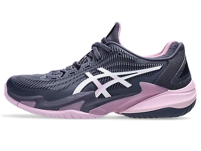 ASICS Court FF 3 – Women's – Grey/Pink