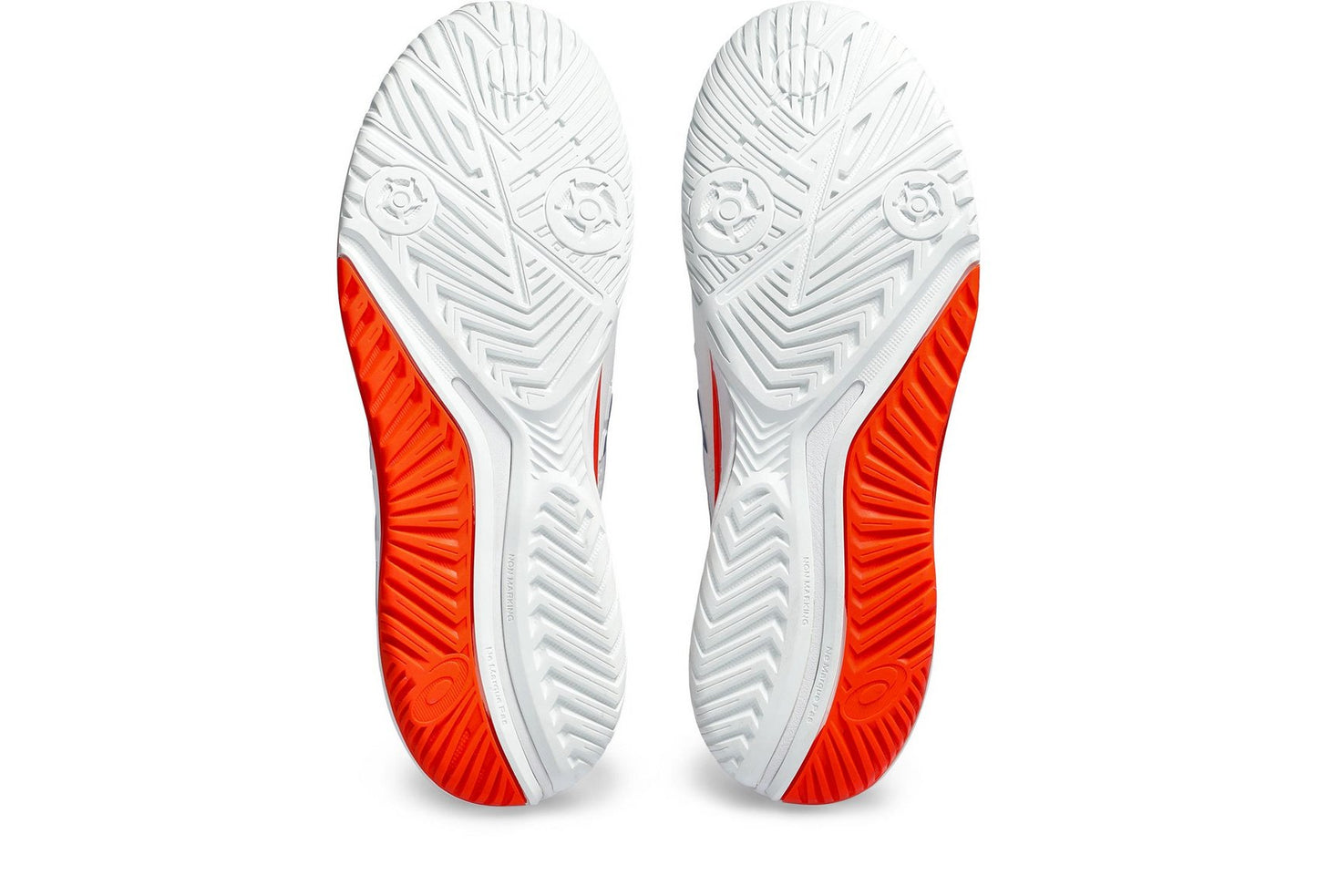 ASICS Gel-Resolution 9 – Men's – White/Orange
