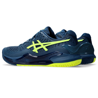 ASICS Gel-Resolution 9 – Men's – Navy/Yellow
