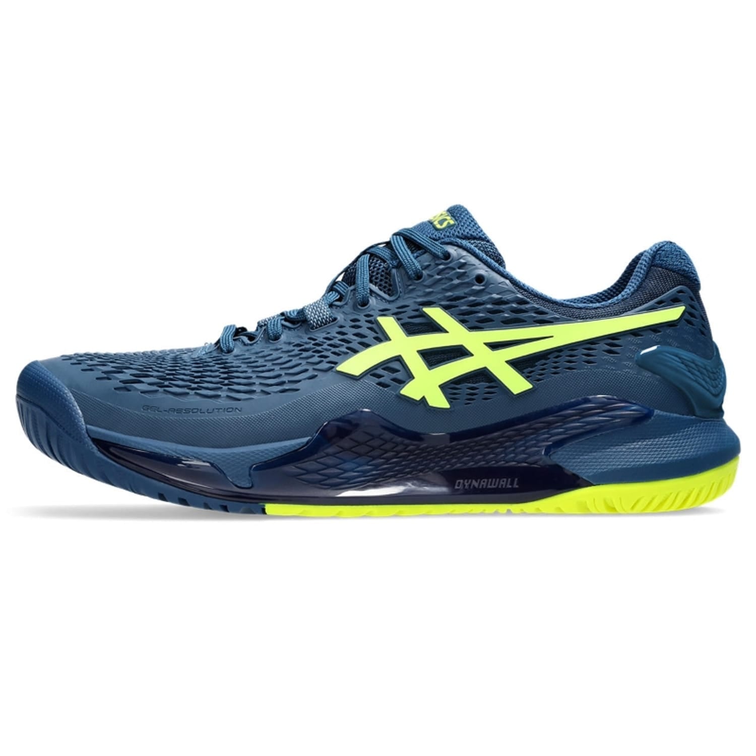 ASICS Gel-Resolution 9 – Men's – Navy/Yellow