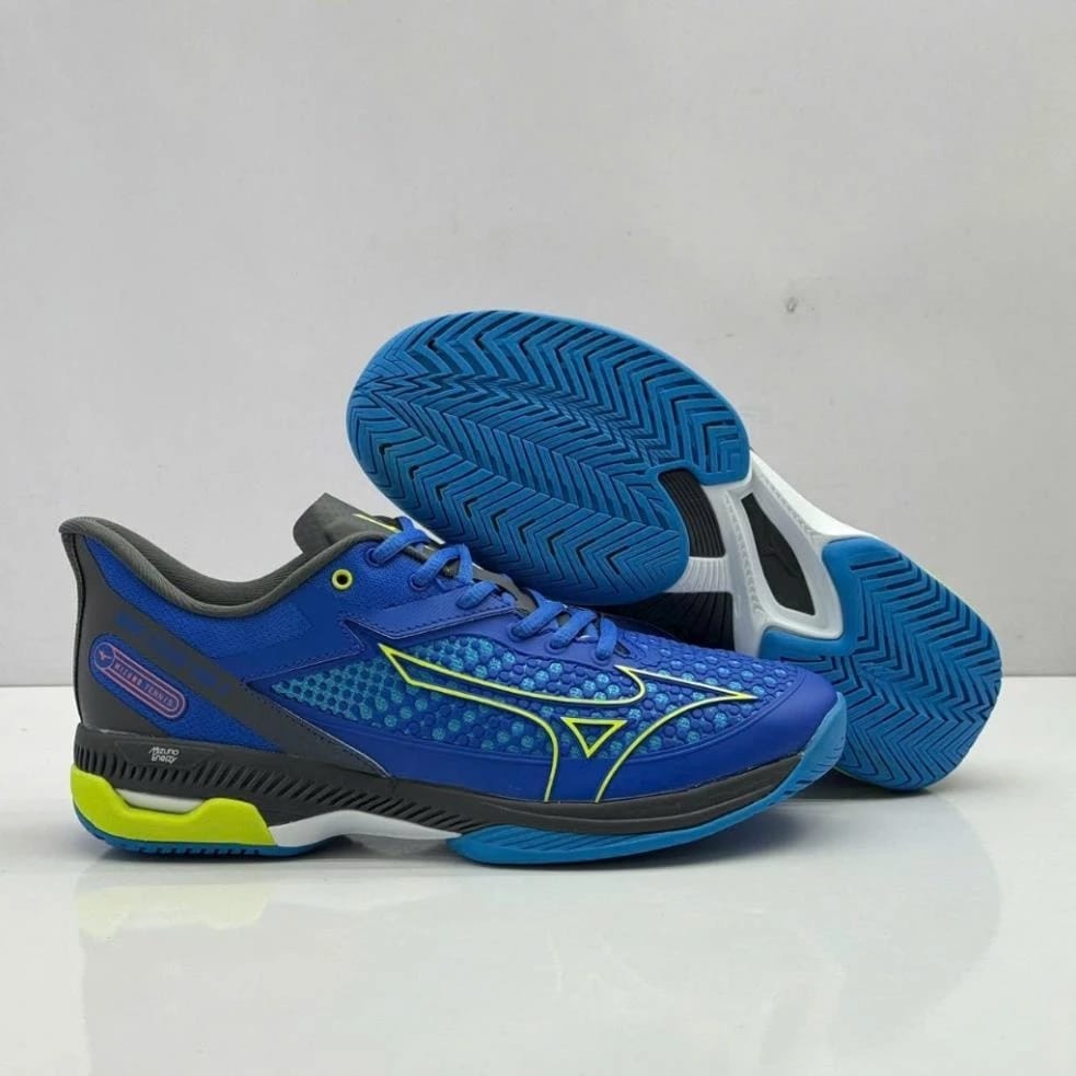 Mizuno Wave Exceed Tour 5 – Men's – Blue/Yellow