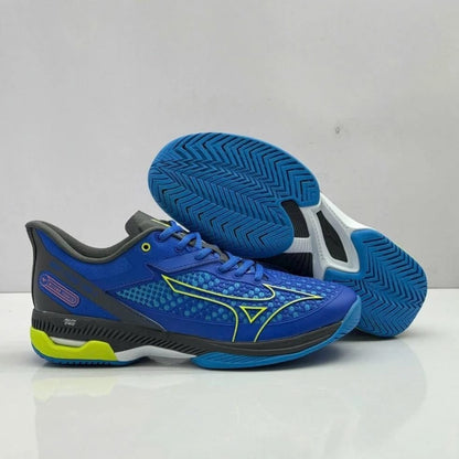 Mizuno Wave Exceed Tour 5 – Men's – Blue/Yellow