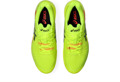 ASICS Gel-Resolution 9 – Women's / Kids – Yellow/Red