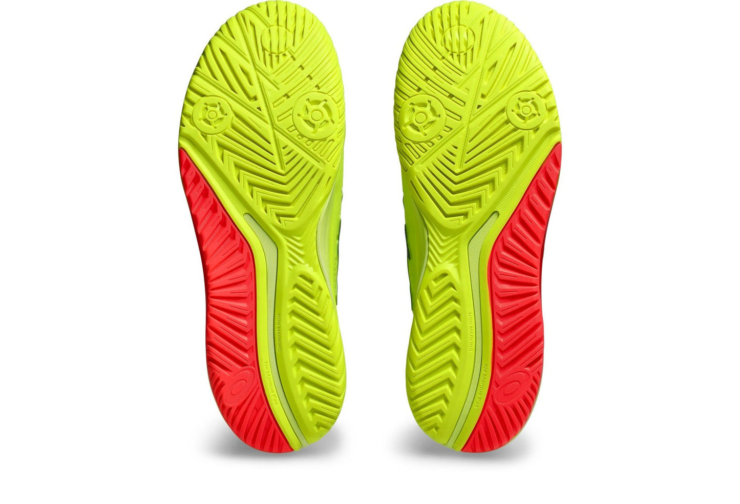 ASICS Gel-Resolution 9 – Women's / Kids – Yellow/Red