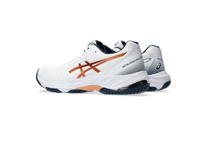 ASICS Netburner Ballistic FF 3 – Men's – White/Bronze
