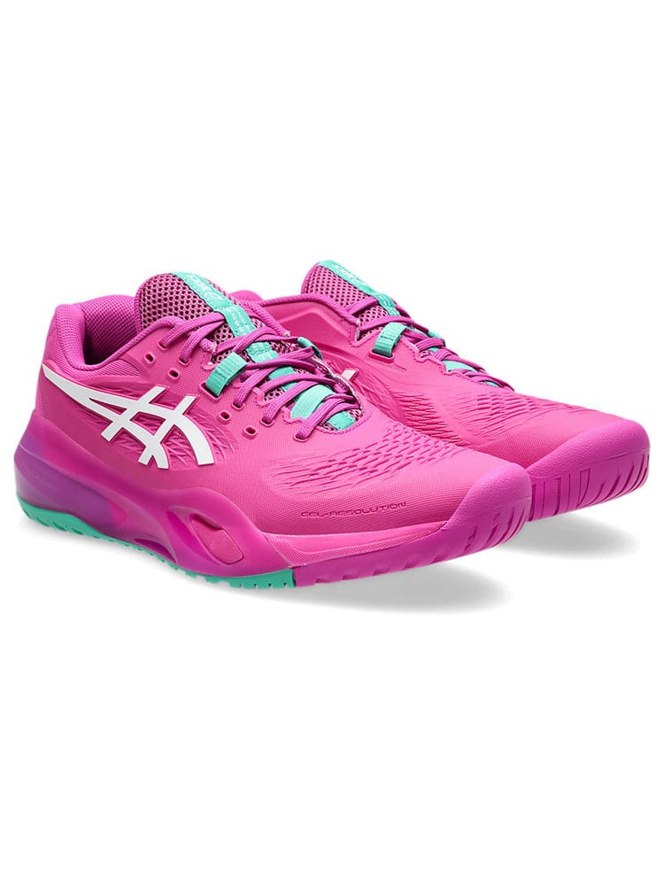 ASICS Gel-Resolution X – Women's – Pink/Turquoise