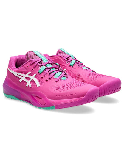 ASICS Gel-Resolution X – Women's – Pink/Turquoise