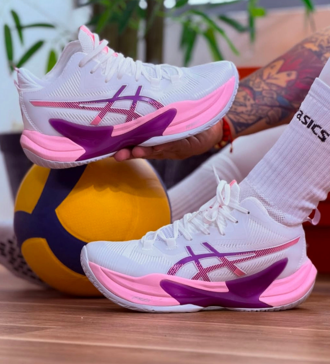 ASICS Metarise 2 – Women's – White/Pink/Purple